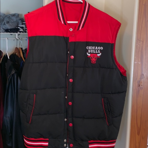 throwback bulls jacket